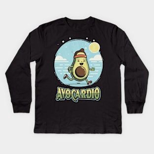 AVOCARDIO Kids Long Sleeve T-Shirt